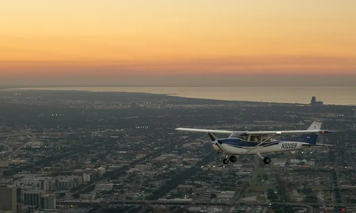 New Orleans Night Sightseeing Flight
