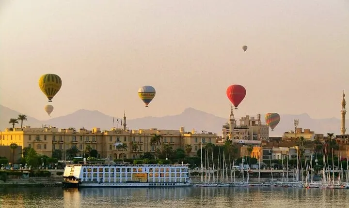 Enjoy 2 Days Luxor tours,Hot air balloon,Daily lunch&Train tickets from Cairo