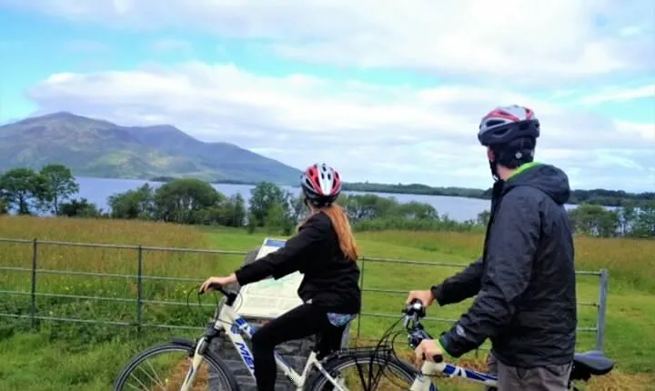 Private group cycle tour around Killarney National Park. Kerry. Guided.