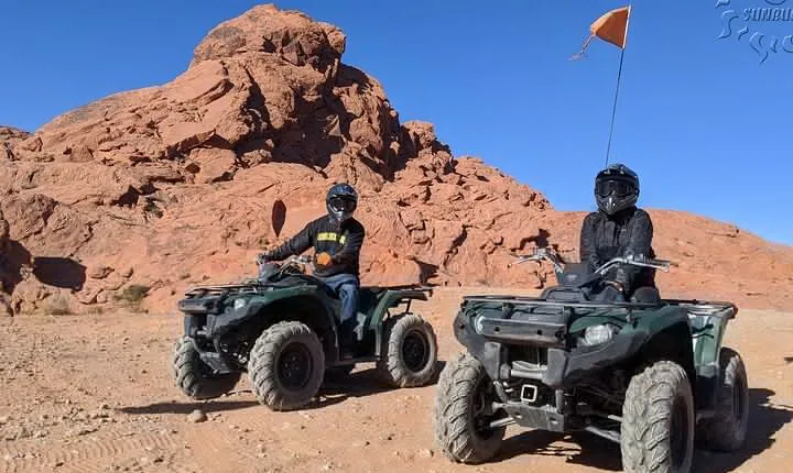 ATV Tour and Dune Buggy Chase Dakar Combo Adventure from Las Vegas
