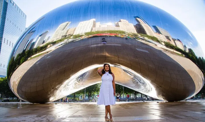 From the Bean To The river walk, Iconic photoshoot in Chicago