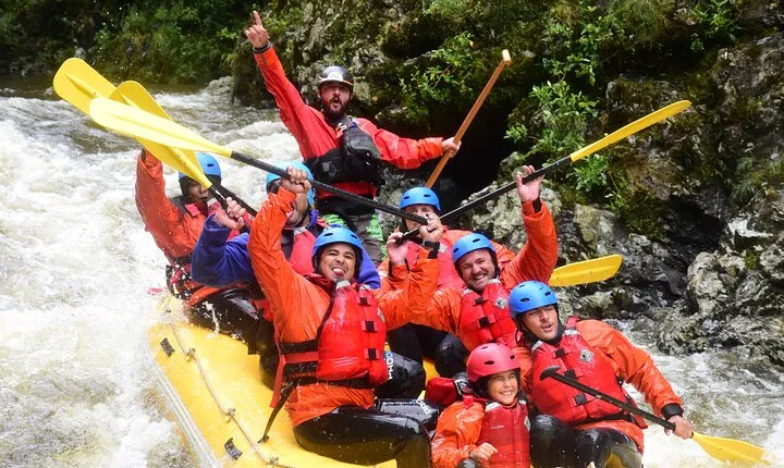 Whitewater Rafting Exhilarating Rapids Through Rugged Wilderness