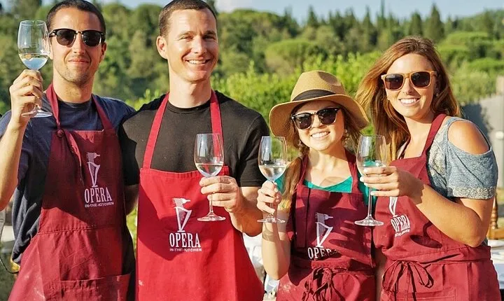 Authentic Italian Pasta Class & Lunch at Historic Tuscan Villa