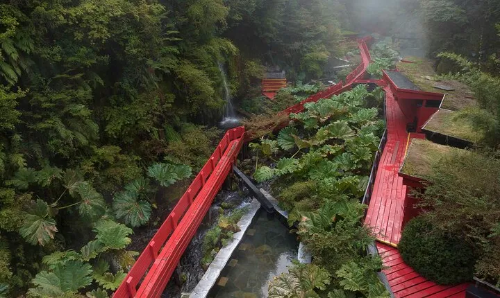 Geometric Baths from Valdivia with lunch