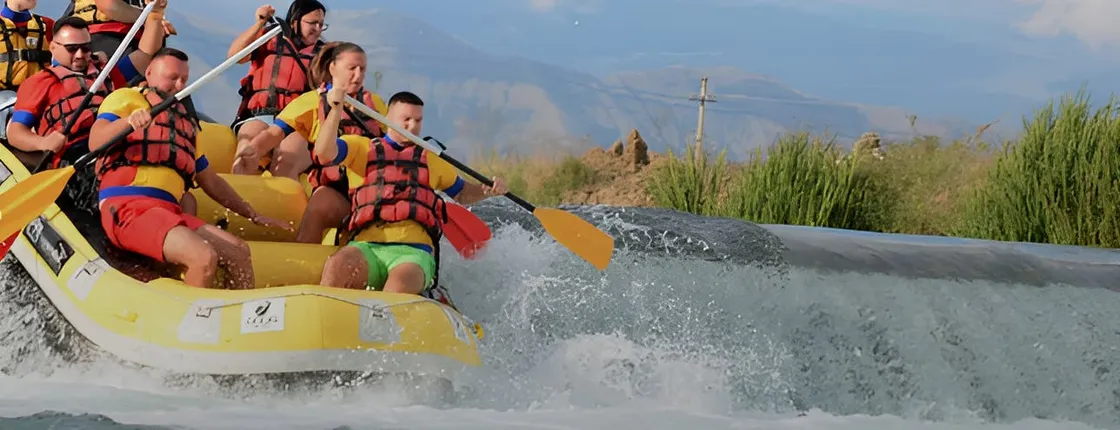 Bistrica river rafting adventure from Saranda