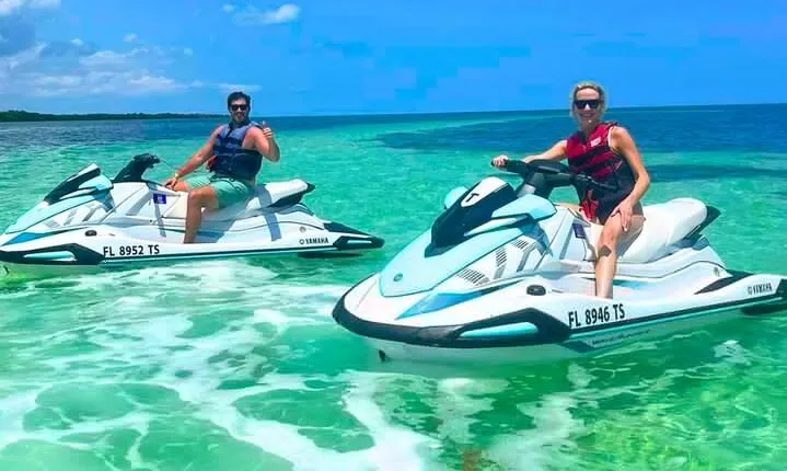 Key West Island Adventure Jet Ski Tour: Bring a Partner for Free