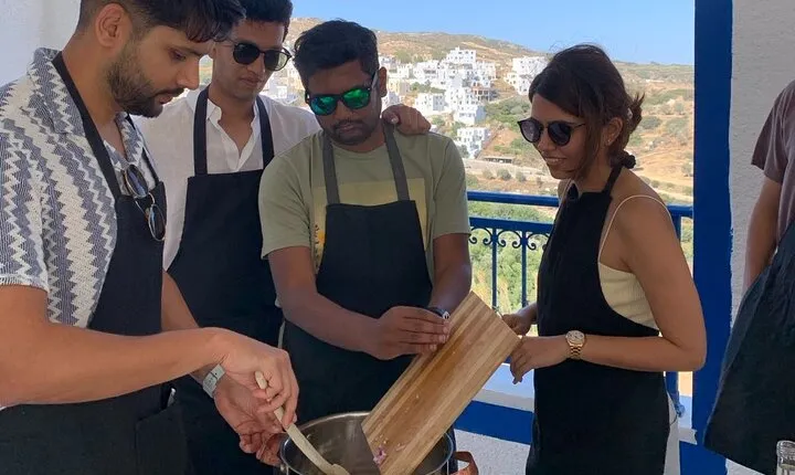 Kourounochori, Naxos : Gregory's Traditional Cooking Class