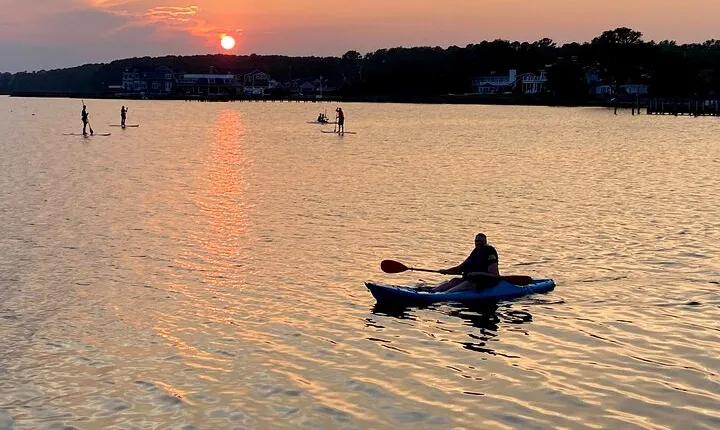 Sunset Paddleboard Excursion - Rehoboth Bay