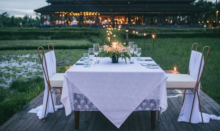 Nha Trang Romantic dinner in a rice paddy field night tour