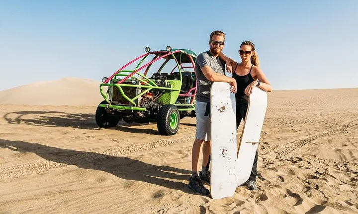 Wine, Pisco and Dune Buggy Experience