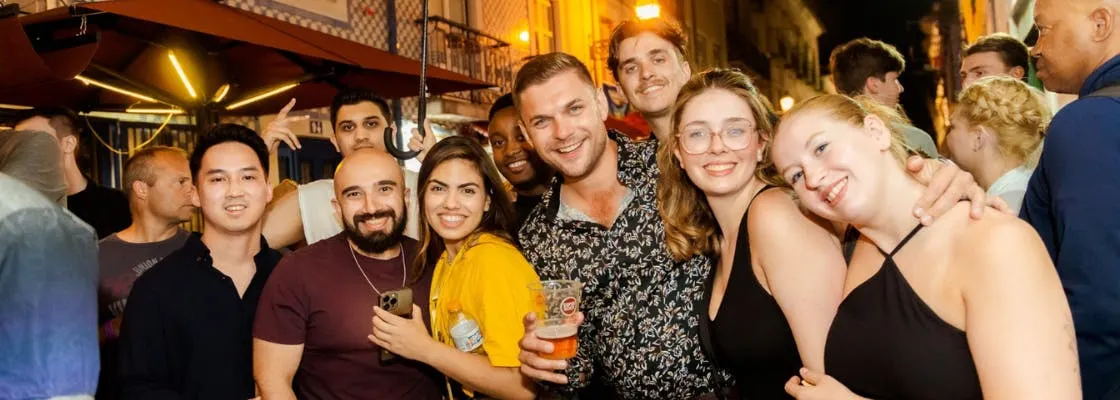 New Year's Eve pub crawl in Lisbon