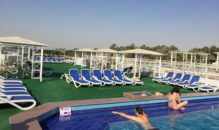 Enjoy 8-Day Nile Cruise includes Tours,Abu Simbel&Balloon from Aswan