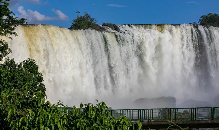 Airport IGU Round Trip & Iguassu Falls Brazilian side & Bird Park