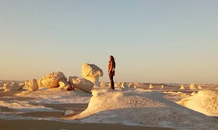 White desert and Bahariya oasis 2 days with camping experience 