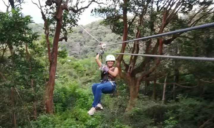 Zip line, Hot Springs, horses and More Aventure.