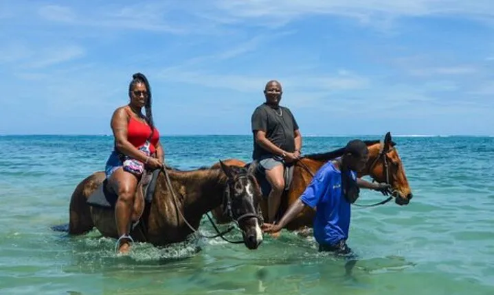 Horseback Riding, Dunn’s River Falls, & BlueHole from Montego Bay