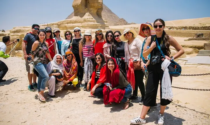 Private Full Day Tour Giza Pyramids Sphinx Saqqara and Memphis including Lunch