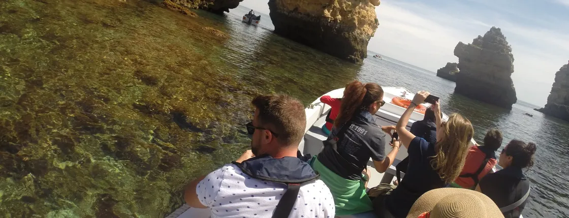1 hour boat cruise to Ponta da Piedade from Lagos