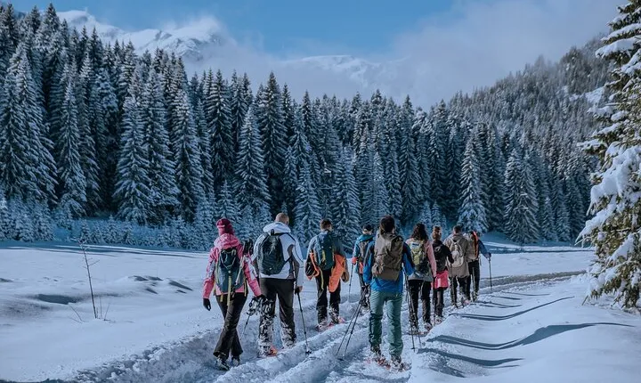 Montenegro Snowshoeing Durmitor
