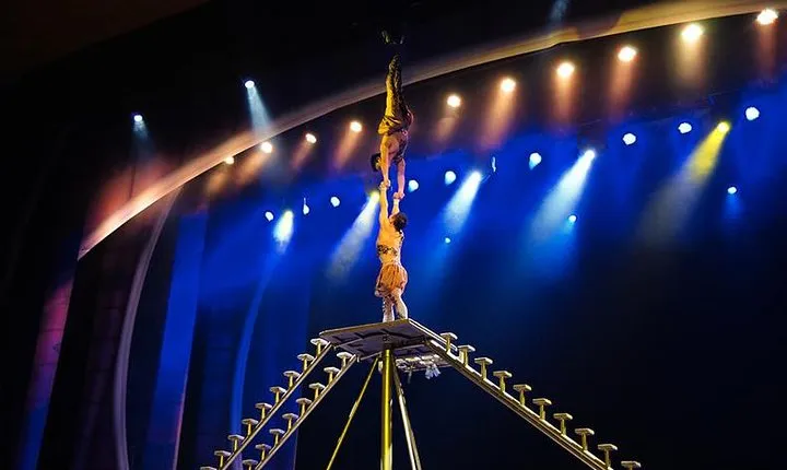 Beijing Evening Acrobatic Show in Red Theater + Private Transfer