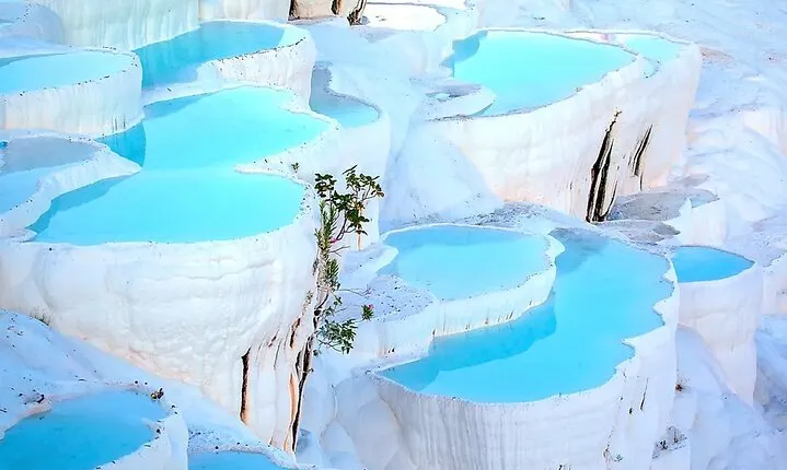 Pamukkale Hierapolis Cleopatra Pool Tour with Lunch from Antalya