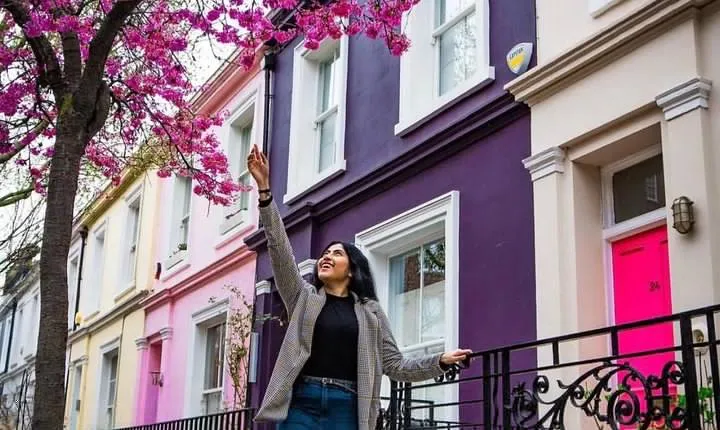 Instagrammable photos in Notting Hill
