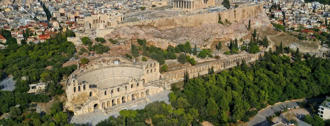 South Slope of Acropolis of Athens Self-Guided Audiovisual Tour with 3D Models