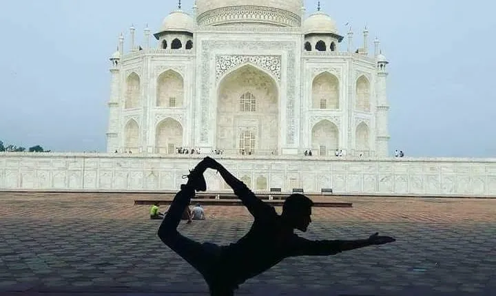 Yoga class in Agra