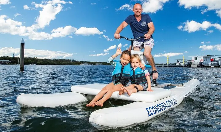 2hr Self Guided Water Bike Tour of the Noosa River