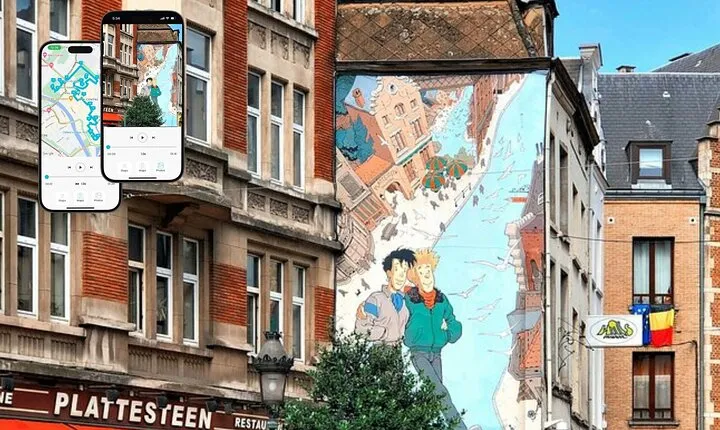 Self-Guided Walking Tour Along Brussels Comic Book Route