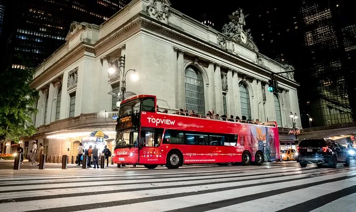 Skyline Night Bus Audio Narrated Tour Experience