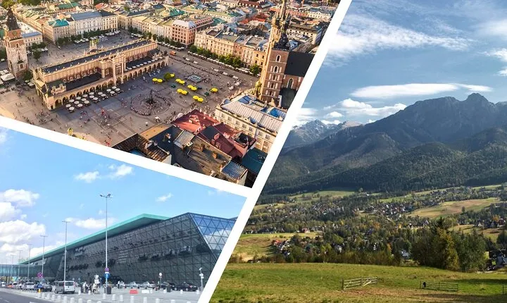 Balice airport/city to or from Zakopane one way PRIVATE TRANSFER