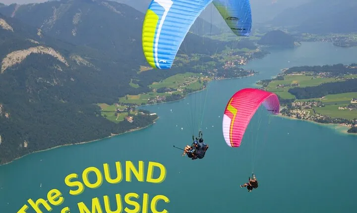 Tandem Paragliding Wolfgangsee - Sound of Music Flight