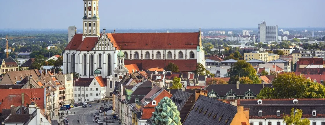 Historic and panoramic Augsburg self-guided walking tour
