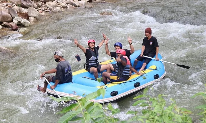 White Water Rafting with Monkey Cave Experience from Phuket