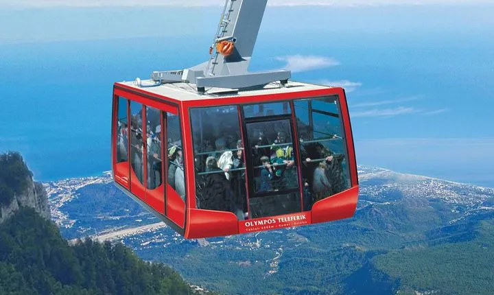 Olympos Cable Car Ride to Tahtali Mountains from Kemer