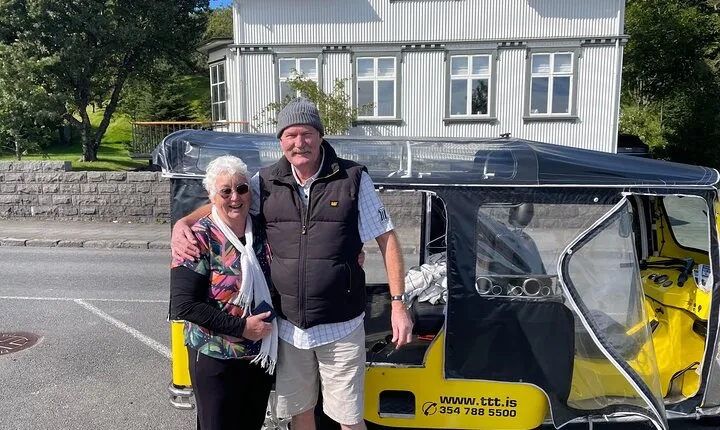 Reykjavík Shared Tuk Tuk Tour