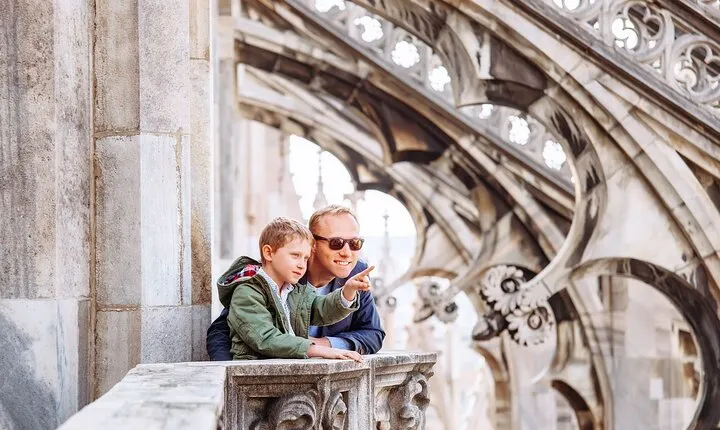 Milan Kids Tour: Duomo Rooftop, Gelato Tasting & Leonardo Museum