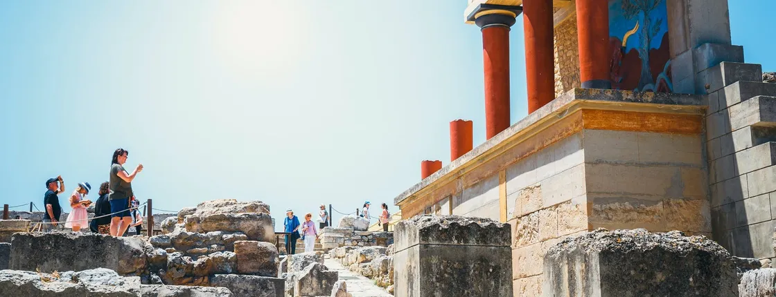 Knossos Palace e-ticket with audio tour on your phone