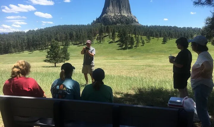 Devil's Tower - Deadwood - Spearfish Canyon Waterfalls + Picnic 