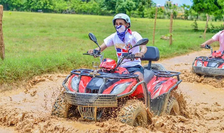 Half Day Adventure 4X4, ATV, Visit Macao Beach and a River cave