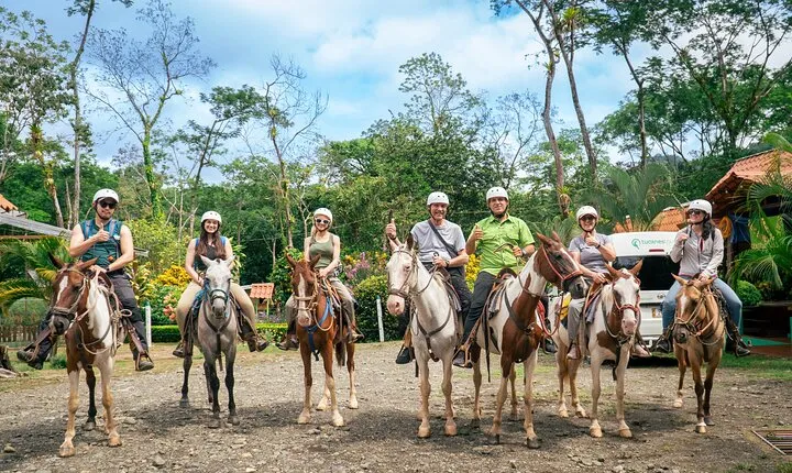 Horseback Riding through the Jungle