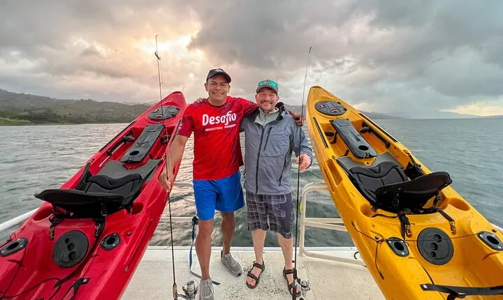 Kayak Fishing on Arenal Lake