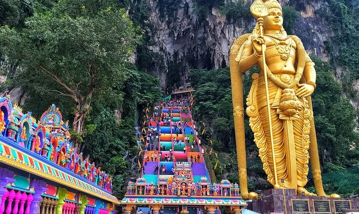 Batu Caves & Kuala Gandah Elephant Sanctuary Full-Day Tour