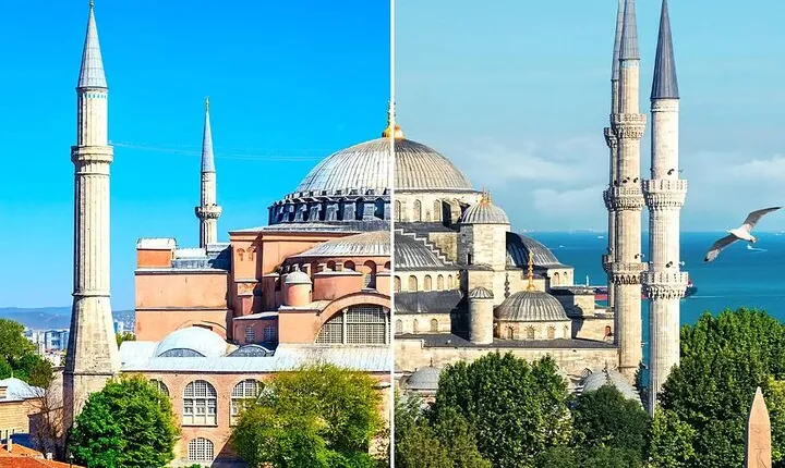 Istanbul Hagia Sophia Ticket with Audio Guide and Blue Mosque