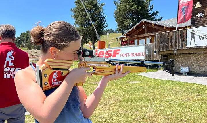 BIATHLON initiation - 1h15 - Accessible to all from 8 years old