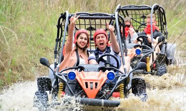 Alanya 3 In 1 Combo Tour Rafting Buggy & Zipline Adventure Tour