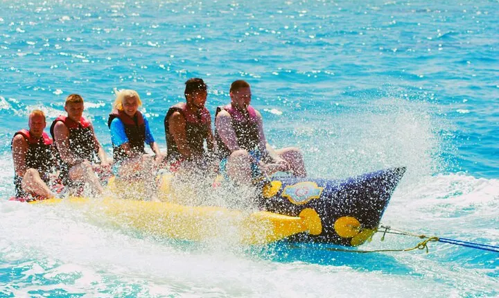 Banana Boat and Quadra Adventure with Private transfer - Hurghada