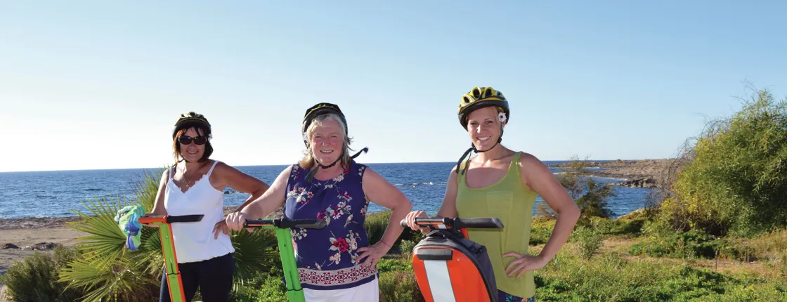 Paphos Electric Scooter Small Group Tour Ticket