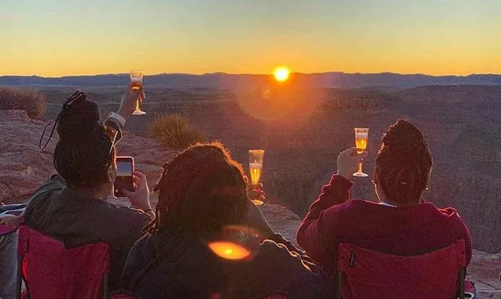 Las Vegas to Grand Canyon West Sunset Tour